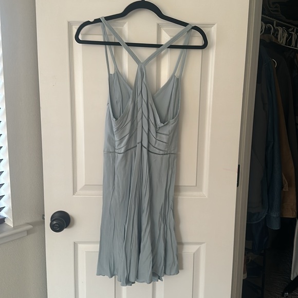 Blue/Grey Dress - Picture 2 of 2